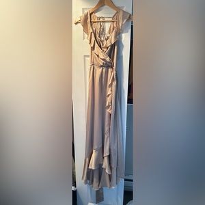 Champagne Bridesmaid Dress